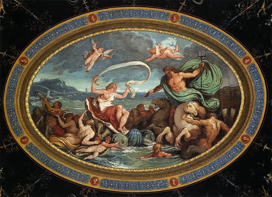 Il matrimonio di Poseidone e Amphitrite - Palazzo Milzetti, Faenza